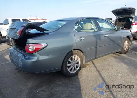 2004 Lexus Es 330 from USA, damaged, VIN JTHBA30GX45048794